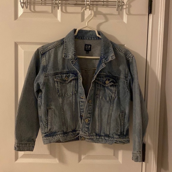 GAP Jackets & Blazers - GAP Light Blue Jean Jacket Large